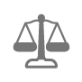 An icon of the Scales of Justice.  